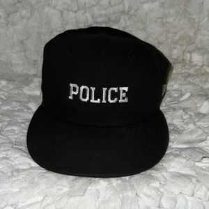 New Era “Police” embroidered fitted cap size 7.5
